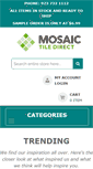 Mobile Screenshot of mosaictiledirect.net
